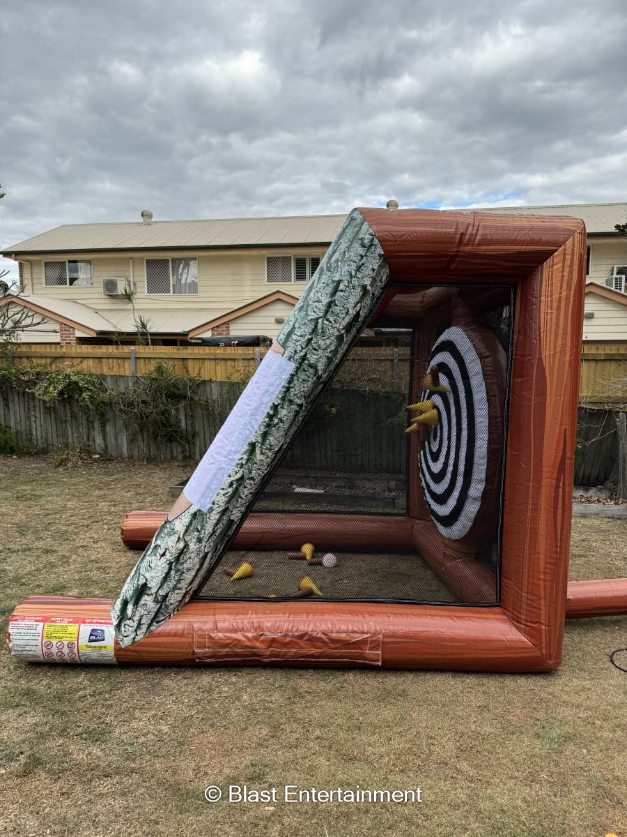 🪓 Axe Throw 🪓 Jumping Castle Hire in Brisbane North Brisbane