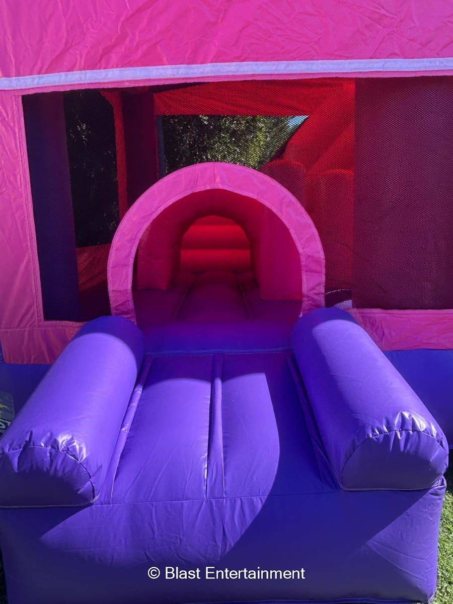 Pink 5x5 Obstacle Slide - Jumping Castle Hire in Brisbane , North ...