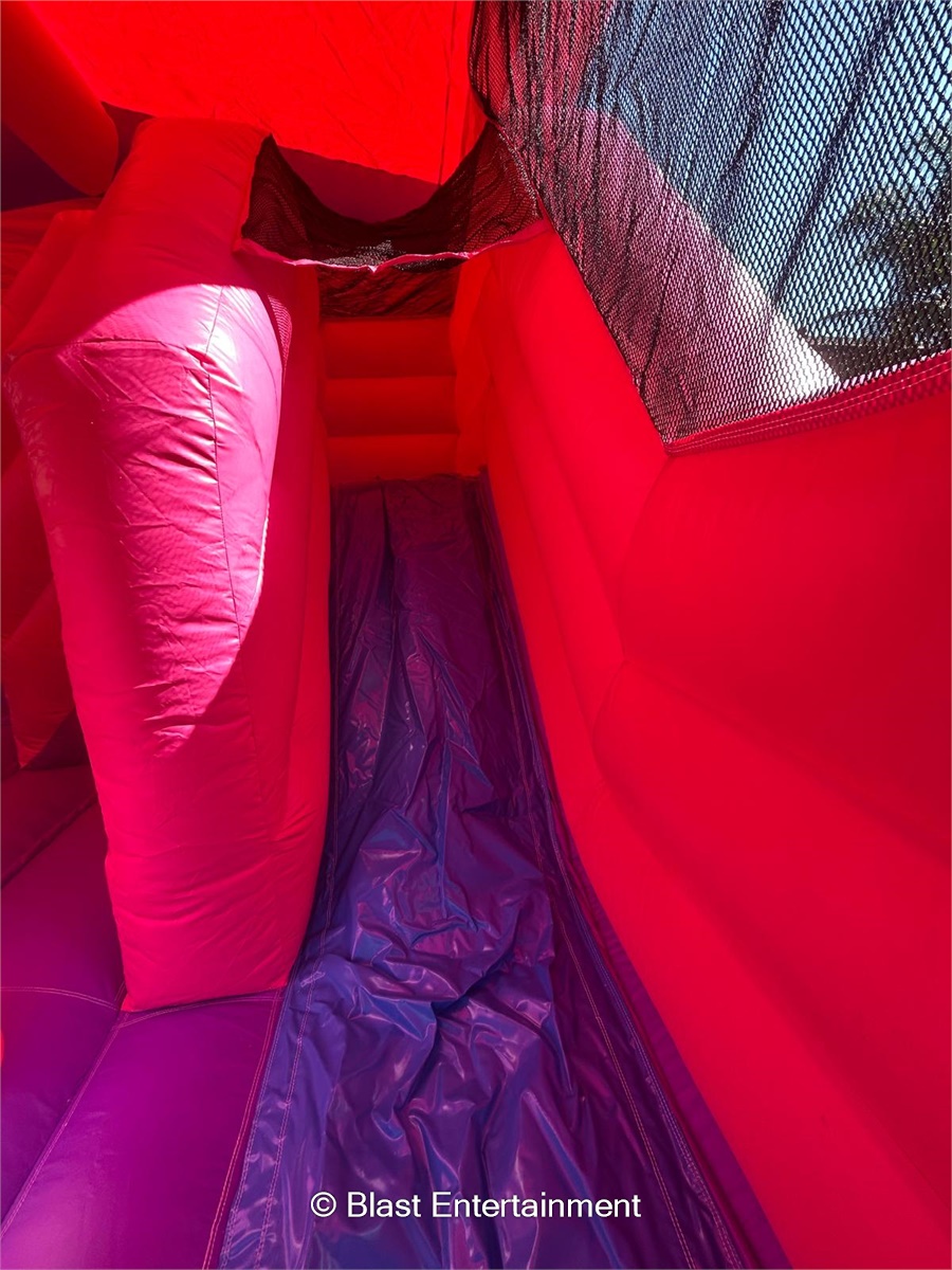 Pink 5x5 Obstacle Slide - Jumping Castle Hire in Brisbane , North ...