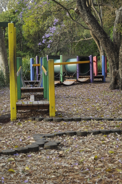 Octopus playground at Colmslie Beach Reserve