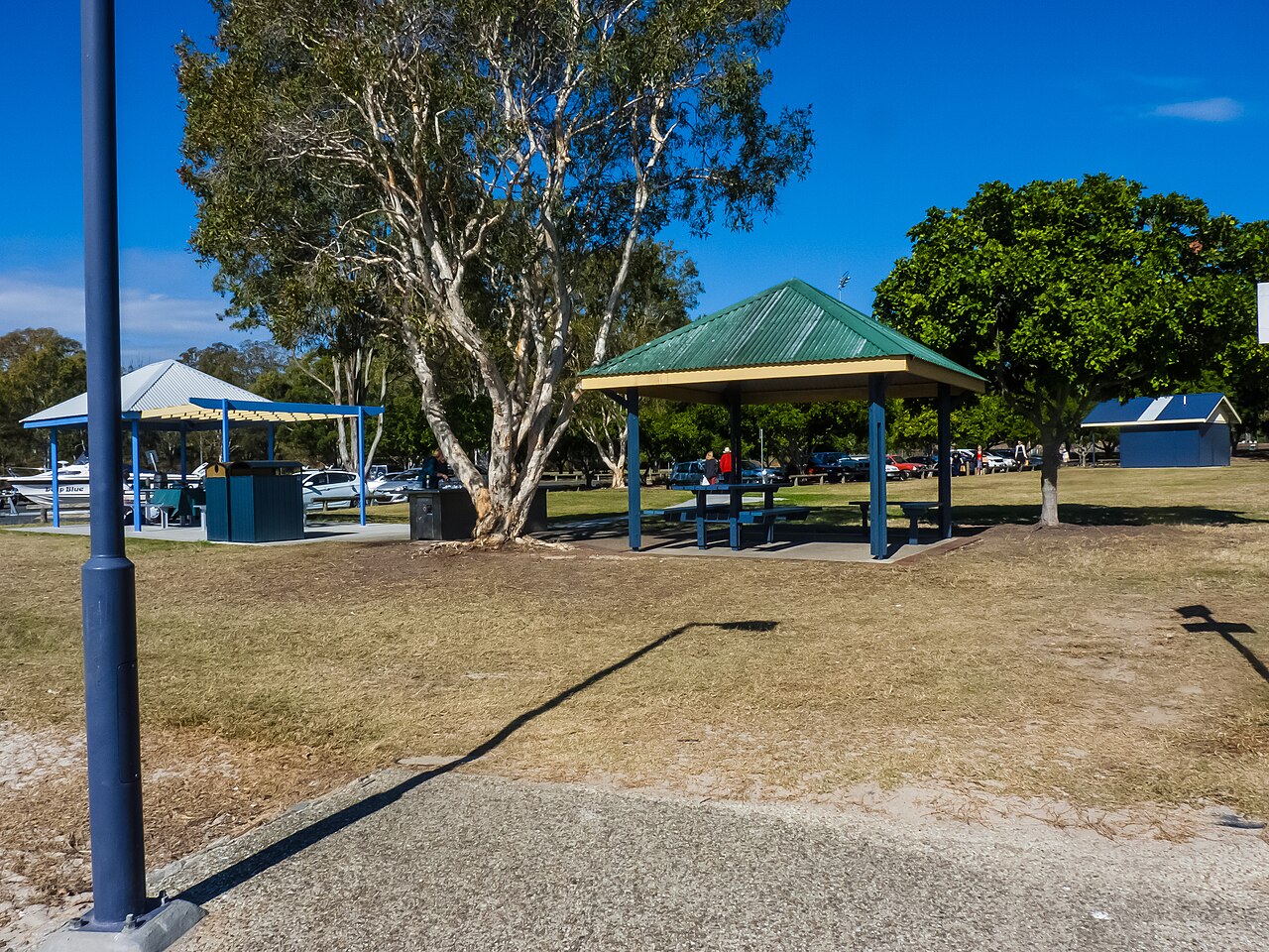 Colmslie Reserve fishing platform Morningside