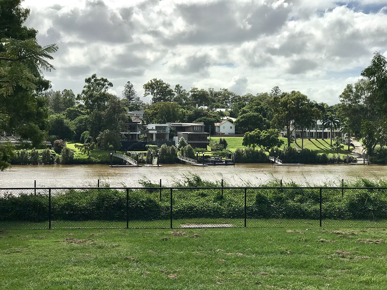 Sir John Chandler Park at Indooroopilly, Queensland,