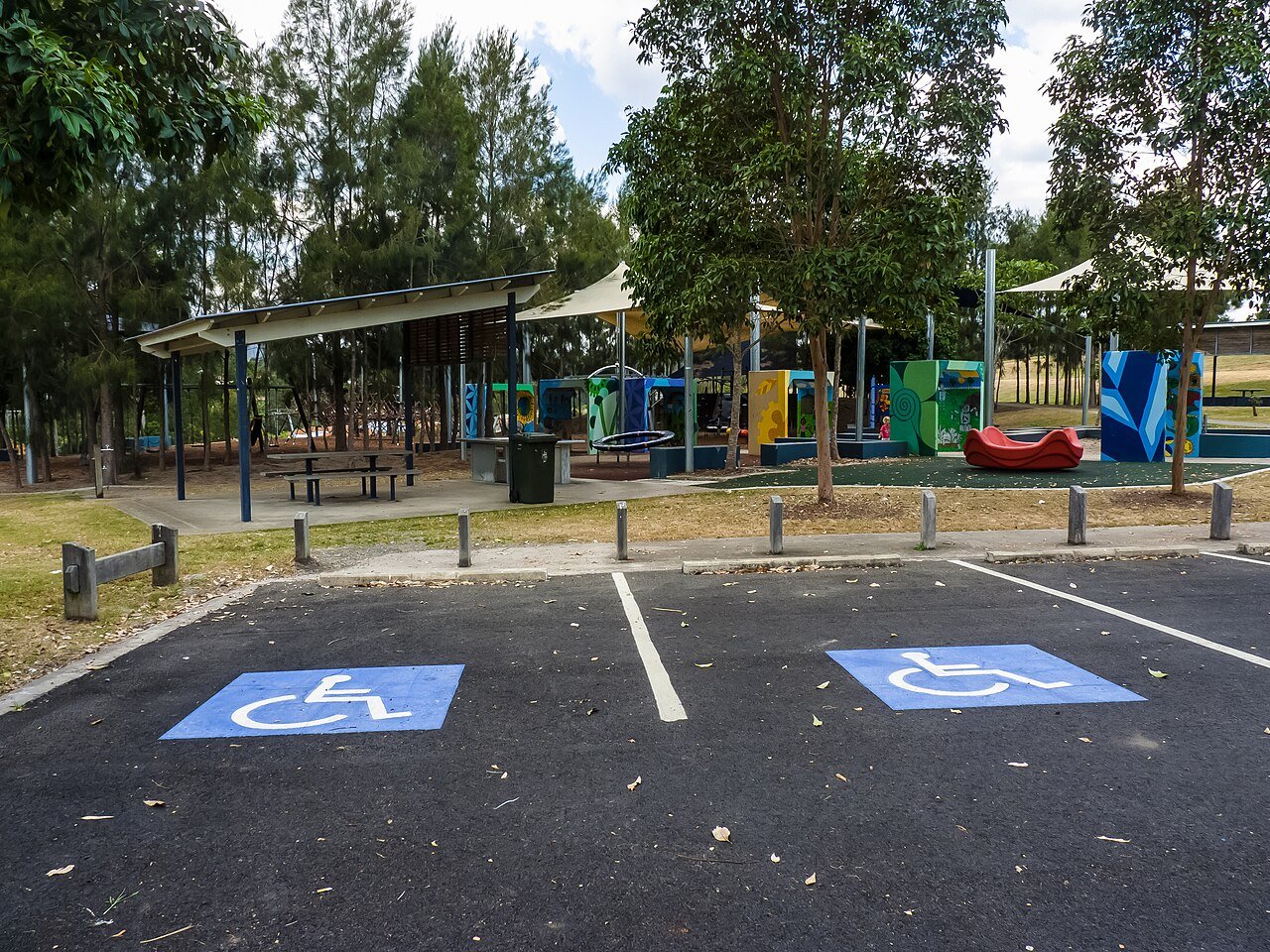 All-abilities playground at Upper Kedron Recreation Reserve
